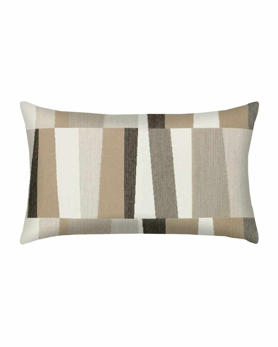 Strata Lumbar Sunbrella Pillow, Gray